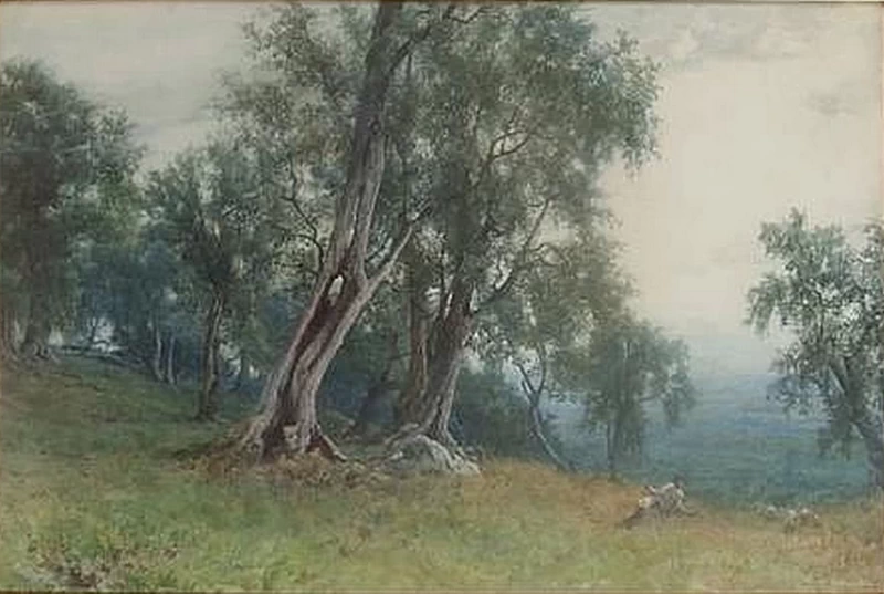 Paesaggio con pastori